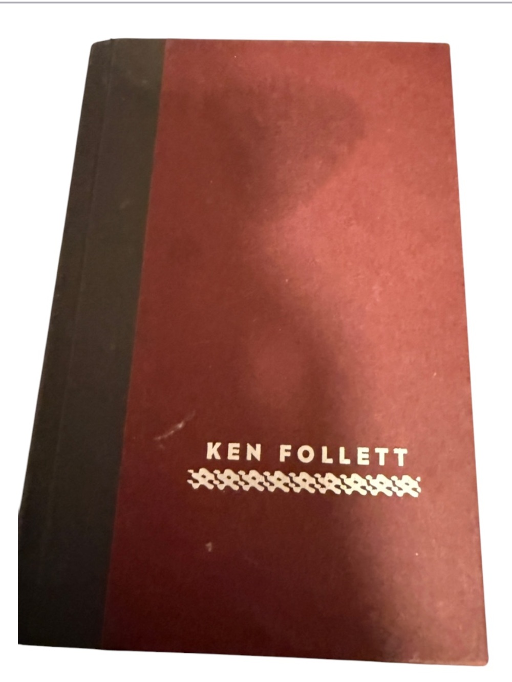 Ken Follett Hardcover Book - Burgundy Cover